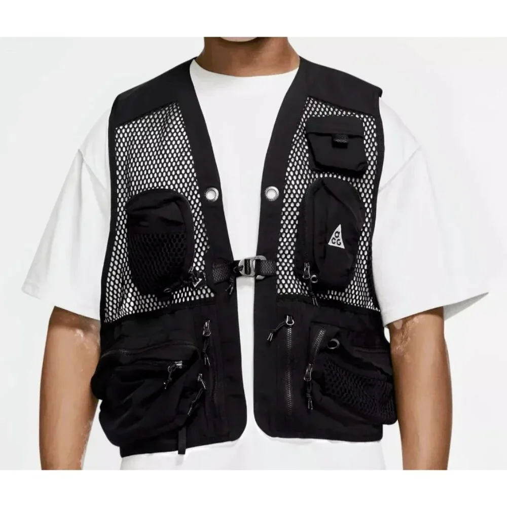 NIKE ACG BUTTLES VEST DN3919-010 Hiking Trail Oregon Adult Unisex Size 2XL NEW - Picture 2 of 15